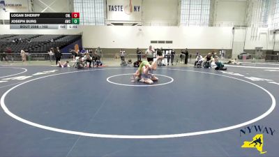 165 lbs 3rd Place Match - Joseph Burg, Akron Wrestling Club vs Logan Sheriff, Club Not Listed