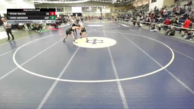 197 lbs Quarterfinal - Josh Negron, Castleton vs Ryan Galka, Ithaca