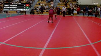 285 lbs Cons. Round 2 - Chance Robinson, UNATTACHED vs Terrence Garner, Triton Community College
