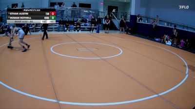 85 lbs Cons. Semi - Ethan Austin, Texas Select Wrestling vs Roman Rothell, North DeSoto Wrestling Academy