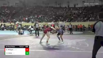 165 lbs 1st Place Match - Symphony Veloz, Elgin vs Sidney Milligan, Owasso