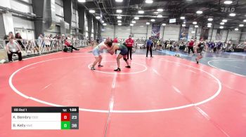 220 lbs Rr Rnd 1 - Kamdin Bembry, 1000 Islands vs Brady Kelly, Kraken Elite