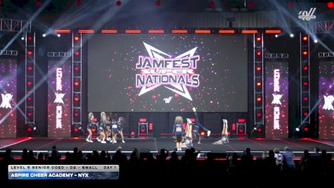 Aspire Cheer Academy - Nyx [2026 L5 Senior Coed - D2 - Small DAY 1] 2026 JAMfest Cheer Super Nationals