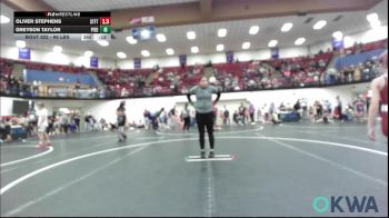 57 lbs Consolation - Kenlee Bruce, ARDMORE TAKEDOWN CLUB vs Addilynn Quintero, Redskins Wrestling Club