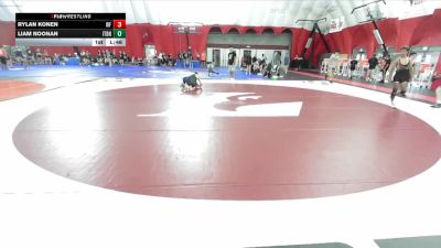 126 lbs Placement (16 Team) - Rylan Konen, Weyauwega-Fremont vs Liam Noonan, Illinois Top Dawgs Navy