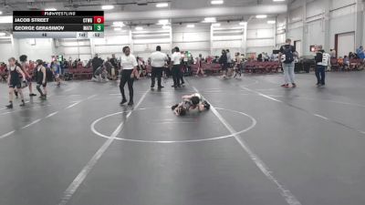 48 lbs Round 5 (6 Team) - George Gerasimov, Mat Assassins vs Jacob Street, CTWHALE Green