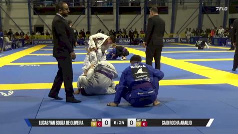 Caio Rocha Araujo vs Lucas Yan Souza De Oliveira 2026 World Jiu-Jitsu IBJJF Championship