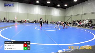 120 lbs Rr Rnd 2 - Jayden Allami, Funky Singlets vs Ryker Hackney, Untouchables 9u Purple