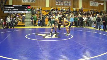 152 lbs Quarterfinal - Julio Villanueva, Miramonte vs Dani Nunez, Ygnacio Valley