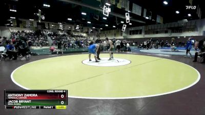 190 lbs Cons. Round 4 - Anthony Zamora, Temescal Canyon vs Jacob Bryant, Brea Olinda