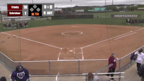 Replay: Trinity (TX) vs Schreiner - DH | Apr 5 @ 1 PM