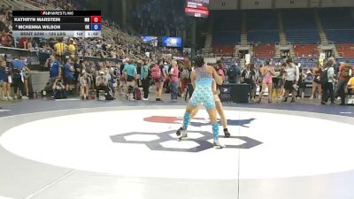 120 lbs Champ. Rd Of 64 - Kathryn Marstein, Minnesota vs McKenna Wilson, Oklahoma