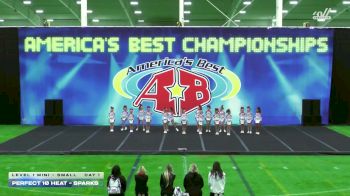 Perfect 10 Heat - Sparks [2025 L1 Mini - Small Day 1] 2025 America's Best Indy Challenge