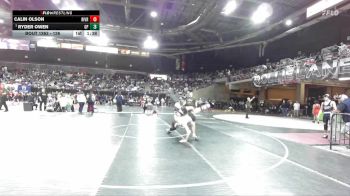 126 lbs Quarterfinal - Ryder Owen, Gonzaga Prep vs Calin Olson, Riverton