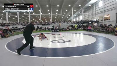 85 lbs Celise Cabral, Arizona Black vs Amelia Stafford, South Carolina