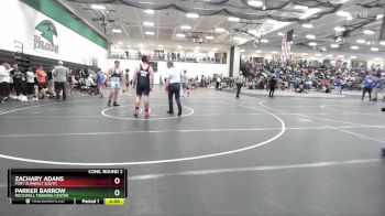 215 lbs Cons. Round 2 - Parker Barrow, Rockwall Training Center vs Zachary Adans, Fort Zumwalt South