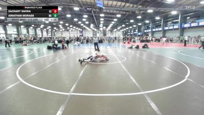 113 lbs Round Of 32 - Zachary Siatka, KS vs Jonathan Moraes, MA