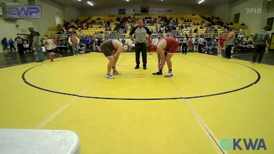 195 lbs Consi Of 8 #2 - Colton Coffey, Fort Gibson Youth Wrestling vs Jacob Shunkwiler, Fort Gibson Youth Wrestling