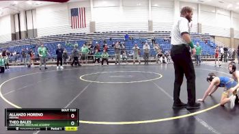 71 lbs 7th Place Match - Allanzo Moreno, Indiana vs Theo Bales, Contenders Wrestling Academy