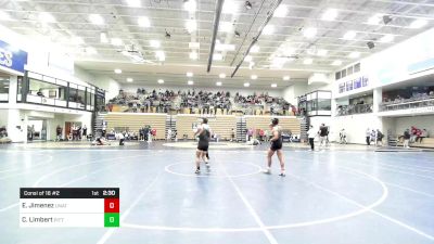 125 lbs Consi Of 16 #2 - Eamonn Jimenez, Unattached- Edinboro vs Colyn Limbert, Pittsburgh