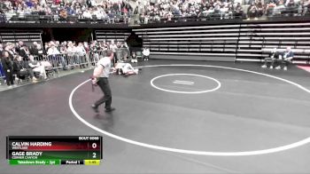 157 lbs Champ. Round 1 - Calvin Harding, Westlake vs Gage Brady, Corner Canyon