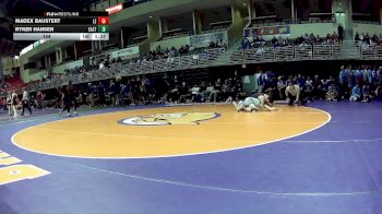 144 lbs Semis & 3rd Wb (16 Team) - Ryker Hansen, Cheyenne East vs Madex Baustert, Lincoln East