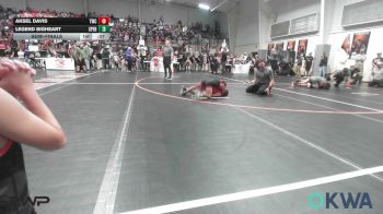 61 lbs Semifinal - Aksel Davis, Tahlequah Wrestling Club vs Legend Bigheart, Sperry Wrestling Club