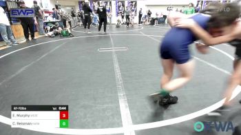 67-70 lbs Rr Rnd 4 - Emmitt Murphy, Weatherford Youth Wrestling vs Carson Reisman, Husky Wrestling Club