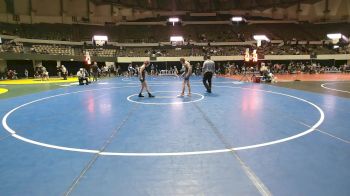 6-8 120 Round 4 - Luke Strumke, Williamsburg Wrestling Club vs Raelynn Hatchett, Poquoson Athletic Association