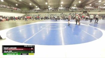 75 lbs Cons. Round 3 - Isaac LaBoube, Odessa Youth Wrestling Club-AAA vs Silas Ash, Osage Wrestling Club-A 