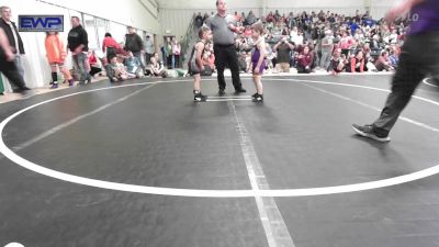 60 lbs Consolation - Kayden Perceful, Vian Wrestling Club vs Dozer Blakley, Pocola Youth Wrestling