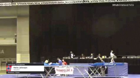 Neila Johnson - Individual Trampoline, Wasatch - 2021 USA Gymnastics Championships