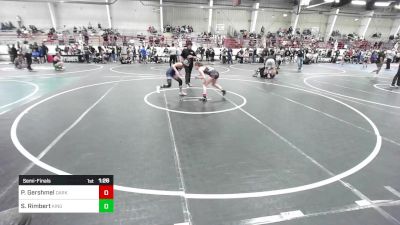 109 lbs Semifinal - Piper Gershmel, Darkhorse WC vs Sophie Rimbert, Kingdom WC