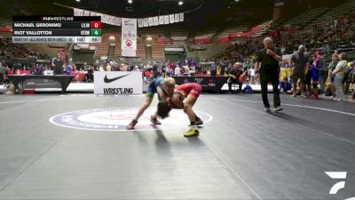 Quarters - Michael Geronimo, Lion Of Judah Wrestling Academy vs Riot Vallotton, Run To Danger Wrestling