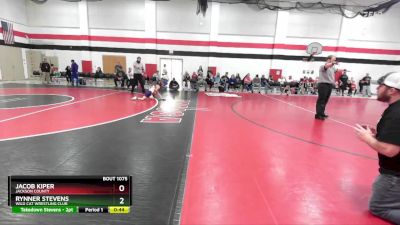 55A Cons. Semi - Rynner Stevens, Wild Cat Wrestling Club vs Jacob Kiper, Jackson County