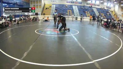 138 lbs Champ Round 1 (16 Team) - Isaiah Washner, Inner Champ WC vs DANTRELLE WOMACK, Cypress Creek