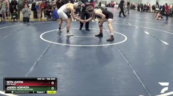 141 lbs Cons. Round 2 - Jaiden Horvath, Southwest Region Affiliated vs Seth Justin, WLC Blast