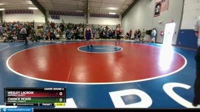 220 lbs Champ. Round 2 - Chance McKee, Campbell County vs Wesley Lacroix, Natrona County