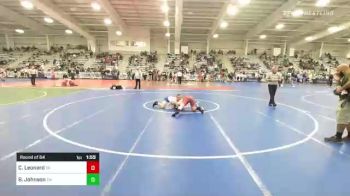 145 lbs Round Of 64 - Christian Leonard, VA vs Brodie Johnson, CA