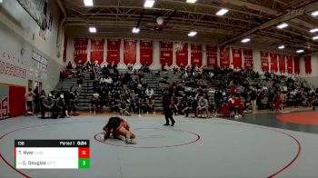 138 lbs Cons. Round 1 - Cory Douglas, Aztec vs Tazz Hyer, Legend