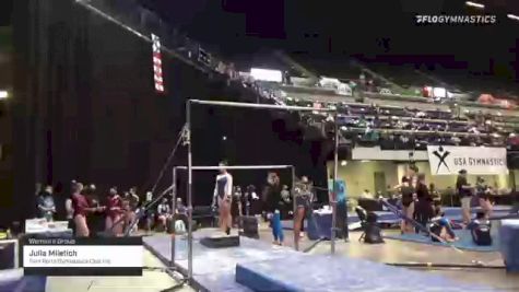 Julia Miletich - Women's Group, Twin Ports Gymnastics Club Inc. - 2021 Women's Xcel Region 4 Championships