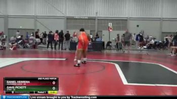 285 lbs 2nd Place Match (8 Team) - Daniel Herrera, California Gold vs Davis Pickett, Utah