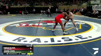 144-4A/3A Champ. Round 1 - Meran Elakel, Walt Whitman vs Derrel Davis, Baltimore Polytechnic Institute