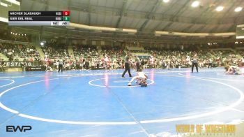 64 lbs Consi Of 4 - Archer Slabaugh, Husky Wrestling Club vs Sier Del Real, Ridge Wrestling Club