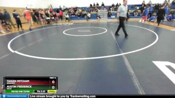 215 lbs Champ. Round 1 - Austin Frederick, Mead vs Taigen Mitcham, Newport