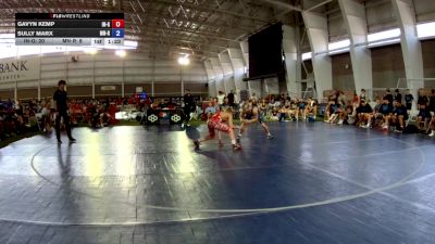 132 lbs Gavyn Kemp, Indiana Gold vs Sully Marx, Minnesota Red