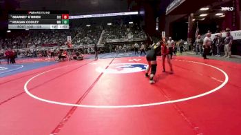 125 lbs Champ. Round 1 - Searney O`Brien, Sheridan vs Reagan Cooley, Wright