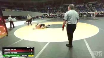 3A-152 lbs Semifinal - Hunter Kemper, Burns vs Landen Hecht, Harrisburg