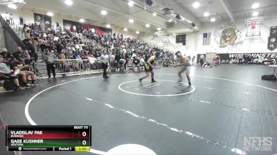 190 lbs Champ. Round 1 - Vladislav Pak, Burbank vs Gage Kushner, Ventura