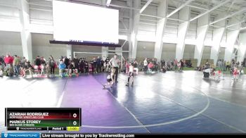 73 lbs Quarterfinal - Markus Storey, Box Elder Stingers vs Azariah Rodriguez, Northside Wrestling Club